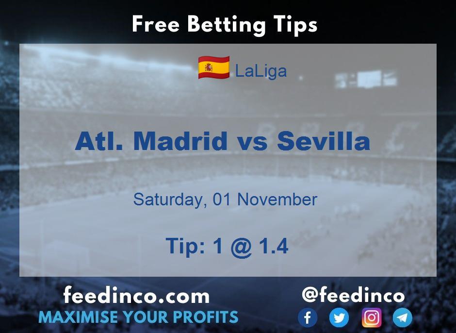 Atl. Madrid vs Sevilla Prediction Atl. Madrid vs Sevilla Prediction