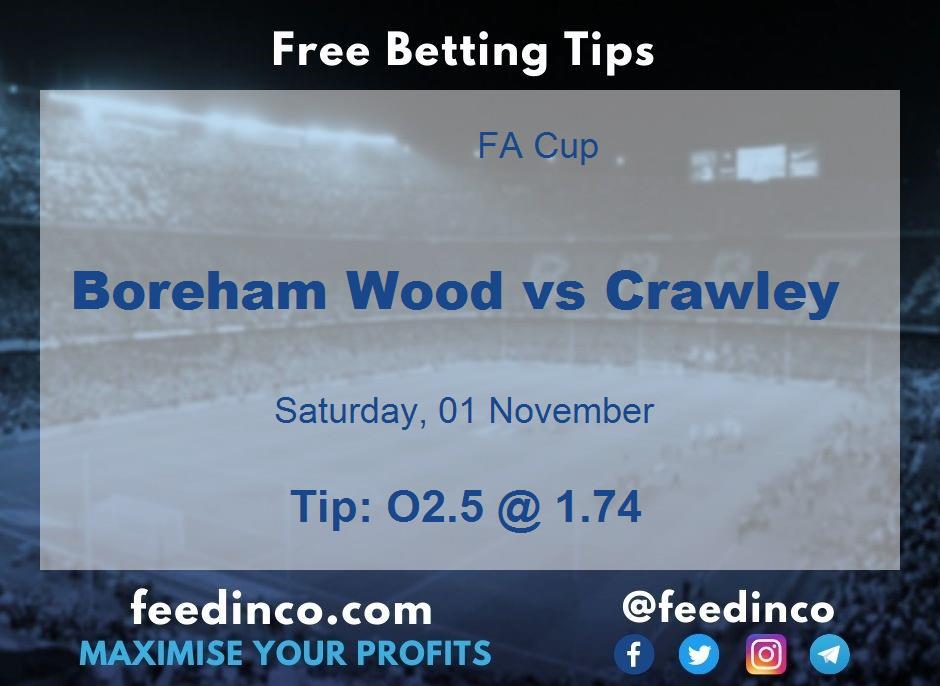 Boreham Wood vs Crawley Prediction Boreham Wood vs Crawley Prediction