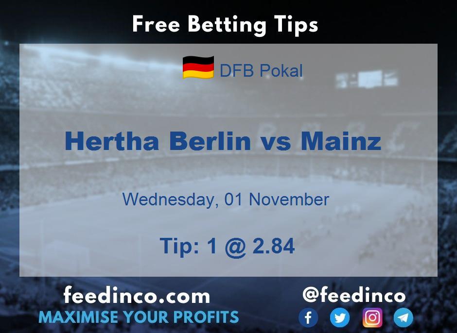 Hertha Berlin vs Mainz Prediction