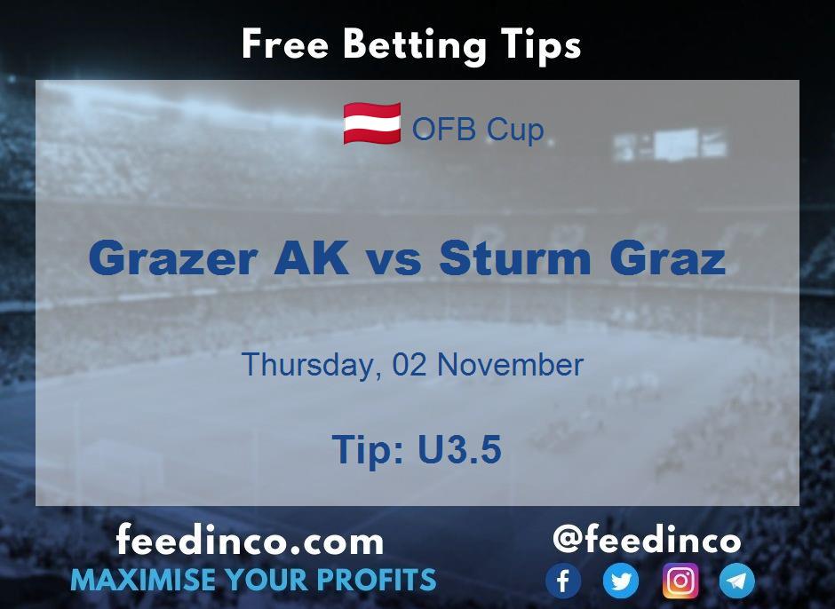 Grazer AK vs Sturm Graz Prediction
