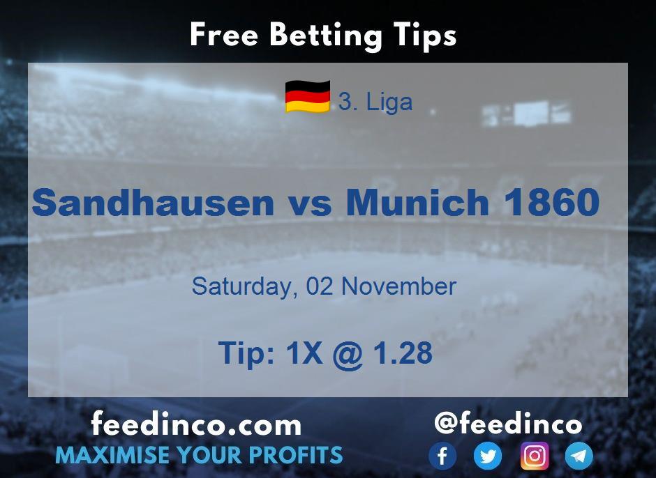 Sandhausen vs Munich 1860 Prediction