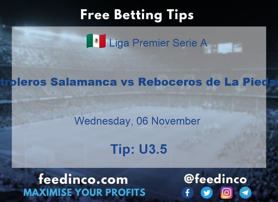 Petroleros Salamanca vs Reboceros de La Piedad Prediction