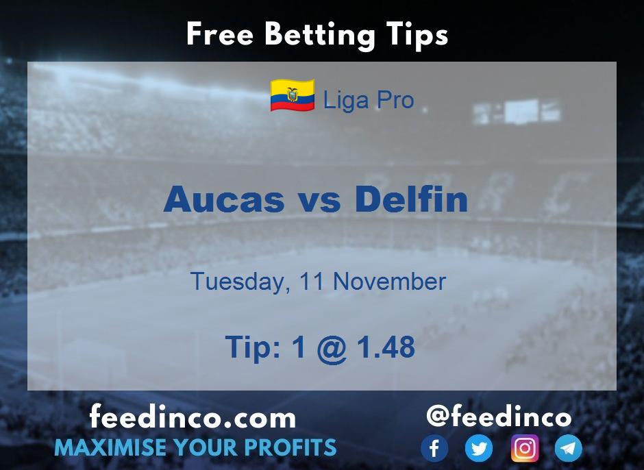 Aucas vs Delfin Prediction