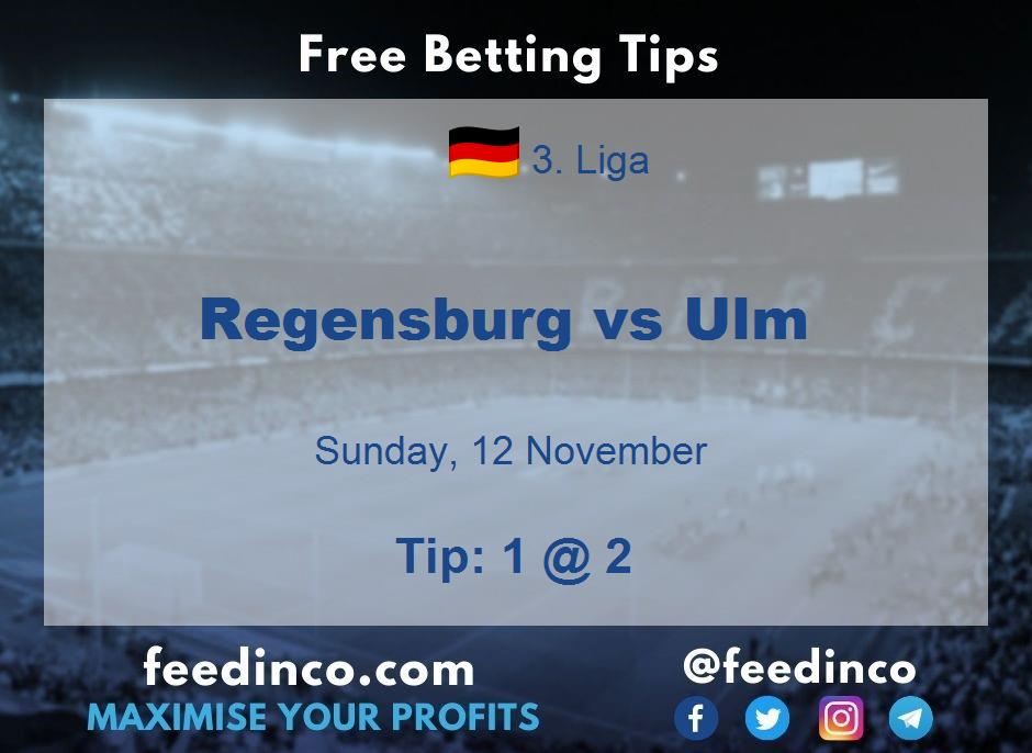 Regensburg vs Ulm Prediction