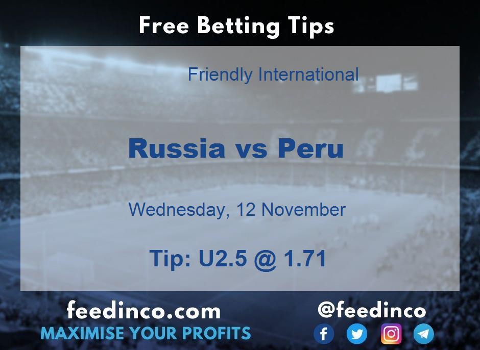 Russia vs Peru Prediction