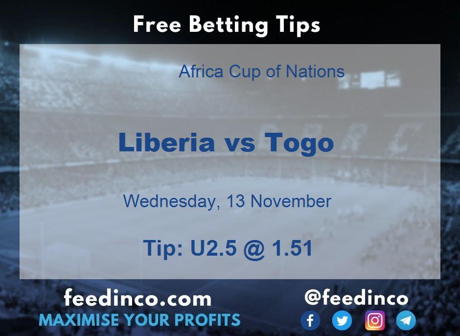 Liberia vs Togo Prediction