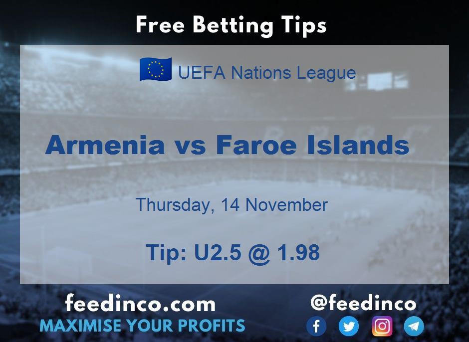 Armenia vs Faroe Islands Prediction