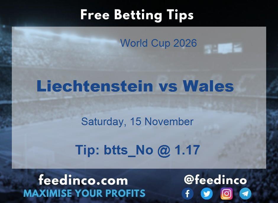 Liechtenstein vs Wales Prediction