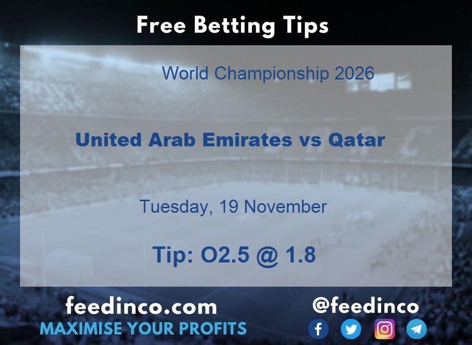 United Arab Emirates vs Qatar Prediction