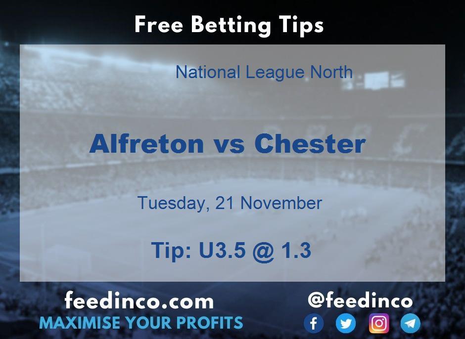 Alfreton vs Chester Prediction Alfreton vs Chester Prediction