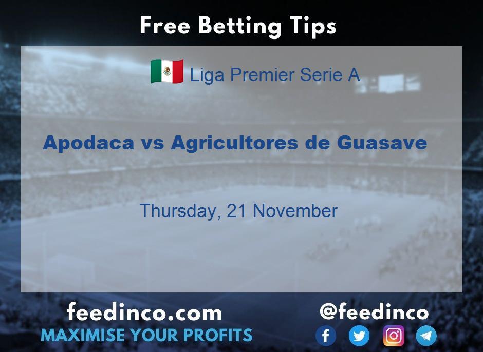 Apodaca vs Agricultores de Guasave Prediction