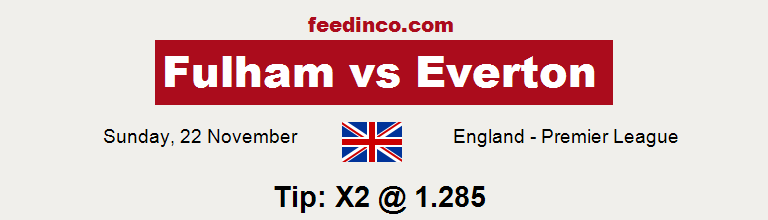 Fulham v Everton Prediction Fulham v Everton Prediction