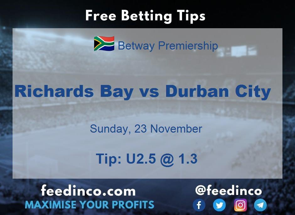 Richards Bay vs Durban City Prediction