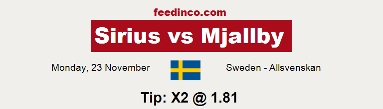 Sirius v Mjallby Prediction Sirius v Mjallby Prediction