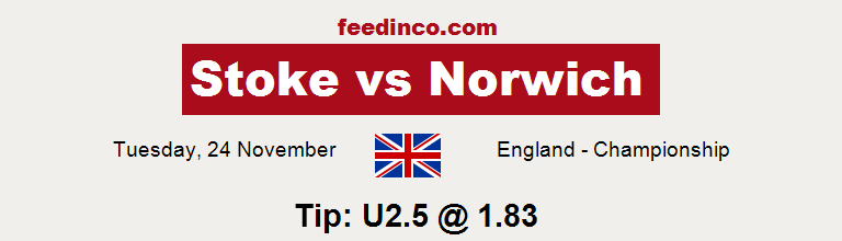 Stoke v Norwich Prediction Stoke v Norwich Prediction