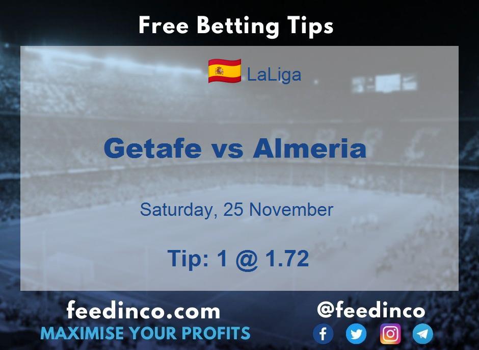 Getafe vs Almeria Prediction