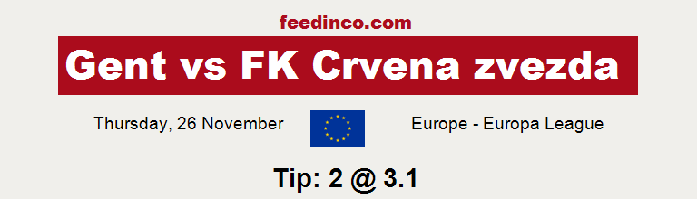 Gent v FK Crvena zvezda Prediction Gent v FK Crvena zvezda Prediction