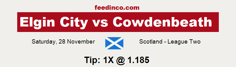 Elgin City v Cowdenbeath Prediction Elgin City v Cowdenbeath Prediction