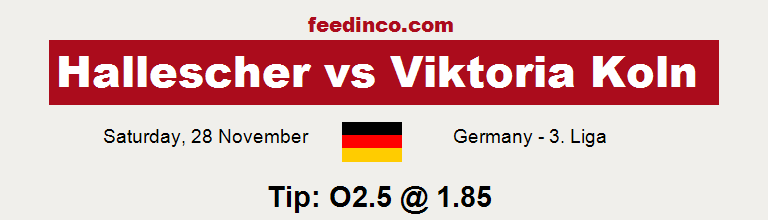 Hallescher v Viktoria Koln Prediction Hallescher v Viktoria Koln Prediction