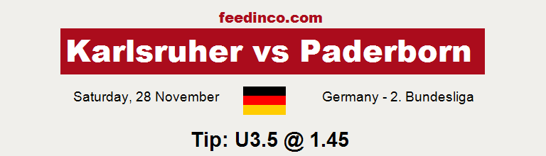 Karlsruher v Paderborn Prediction Karlsruher v Paderborn Prediction