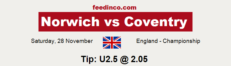 Norwich v Coventry Prediction Norwich v Coventry Prediction