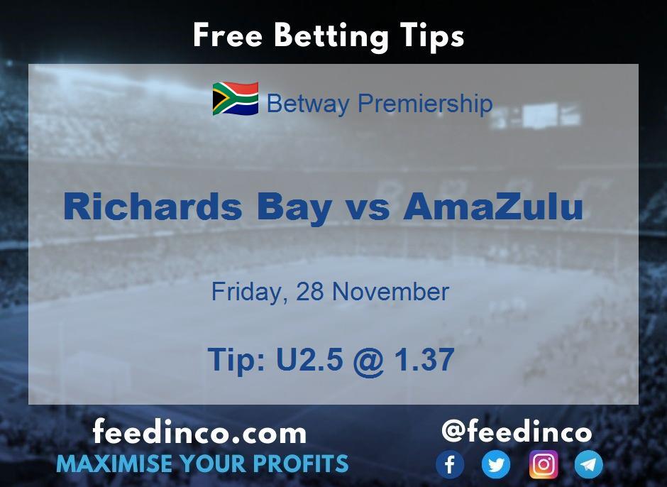 Richards Bay vs AmaZulu Prediction Richards Bay vs AmaZulu Prediction