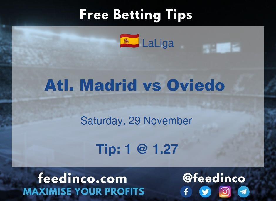 Atl. Madrid vs Oviedo Prediction