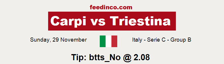 Carpi v Triestina Prediction Carpi v Triestina Prediction