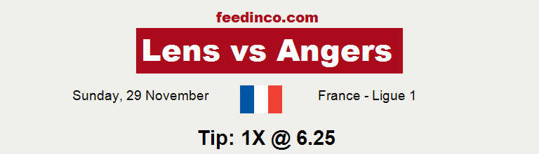 Lens v Angers Prediction Lens v Angers Prediction