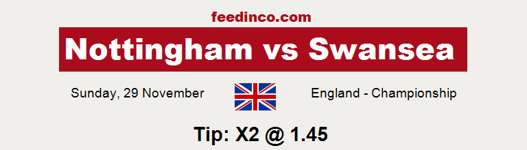 Nottingham v Swansea Prediction Nottingham v Swansea Prediction