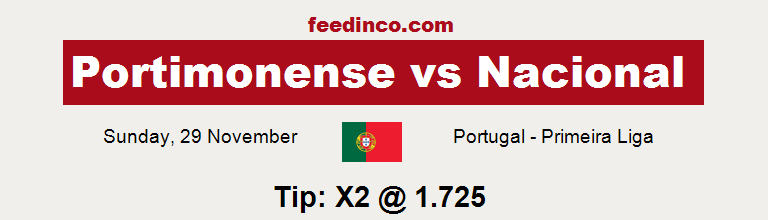 Portimonense v Nacional Prediction Portimonense v Nacional Prediction