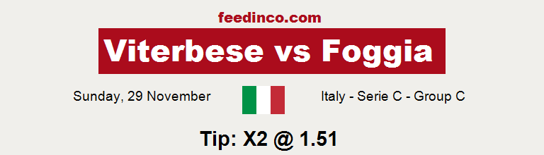 Viterbese v Foggia Prediction Viterbese v Foggia Prediction