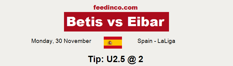 Betis v Eibar Prediction Betis v Eibar Prediction