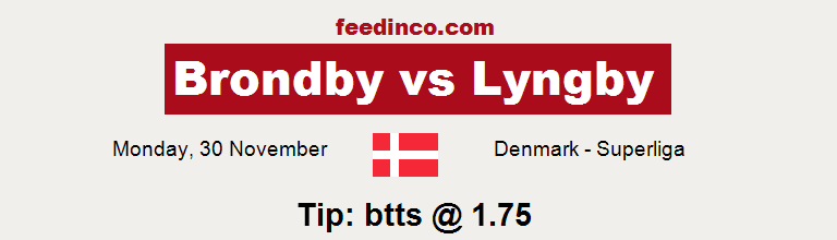Brondby v Lyngby Prediction Brondby v Lyngby Prediction