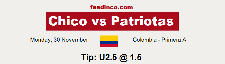 Chico v Patriotas Prediction Chico v Patriotas Prediction