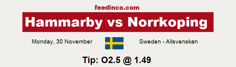 Hammarby v Norrkoping Prediction Hammarby v Norrkoping Prediction