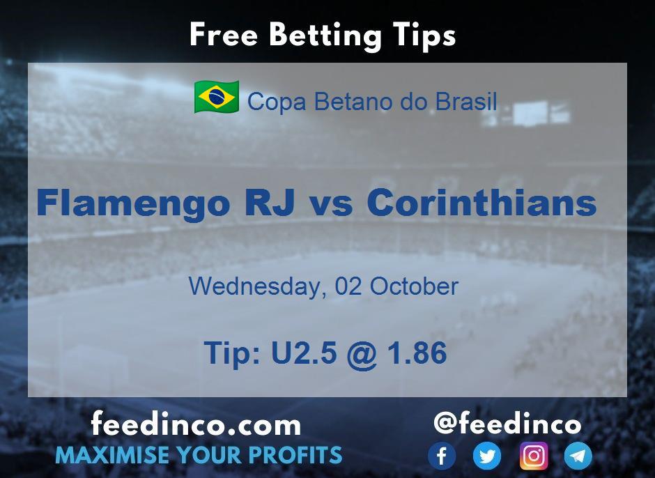 Flamengo RJ vs Corinthians Prediction