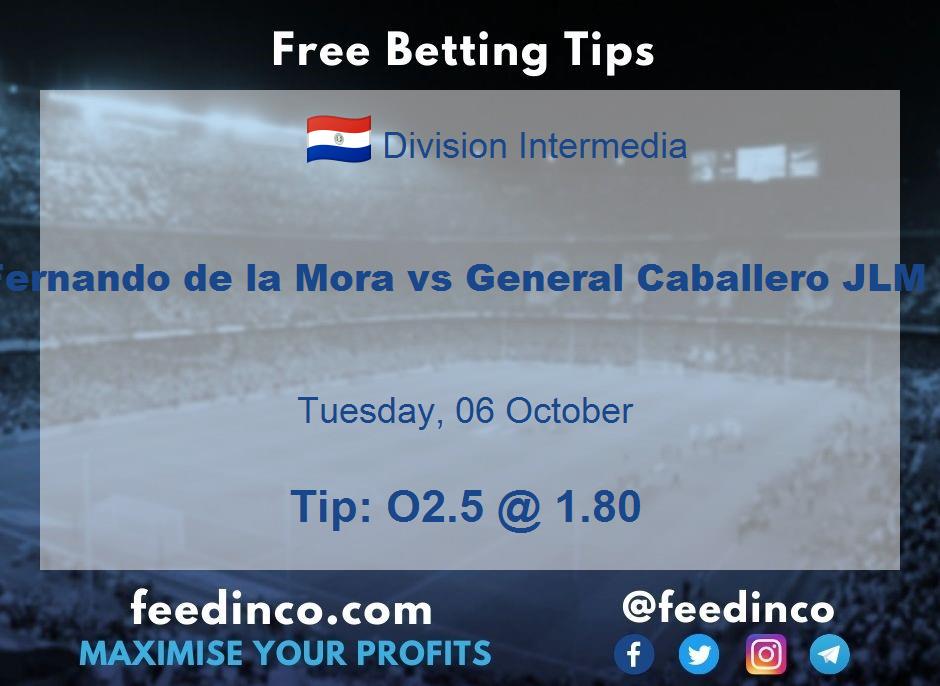 Fernando de la Mora vs General Caballero JLM Prediction