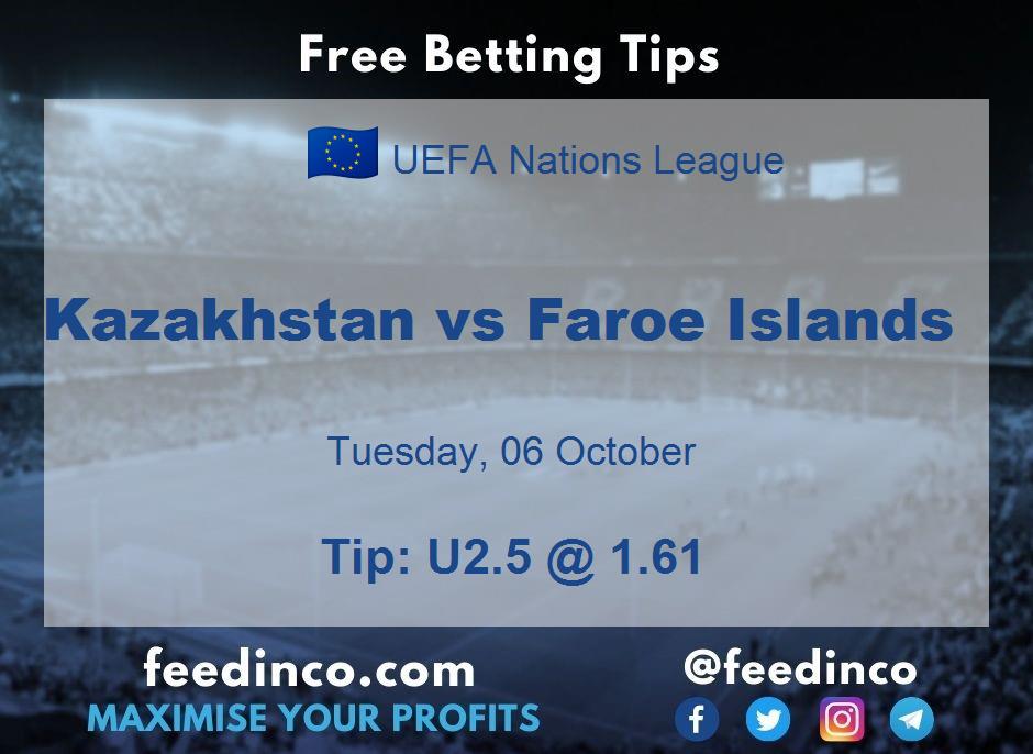 Kazakhstan vs Faroe Islands Prediction