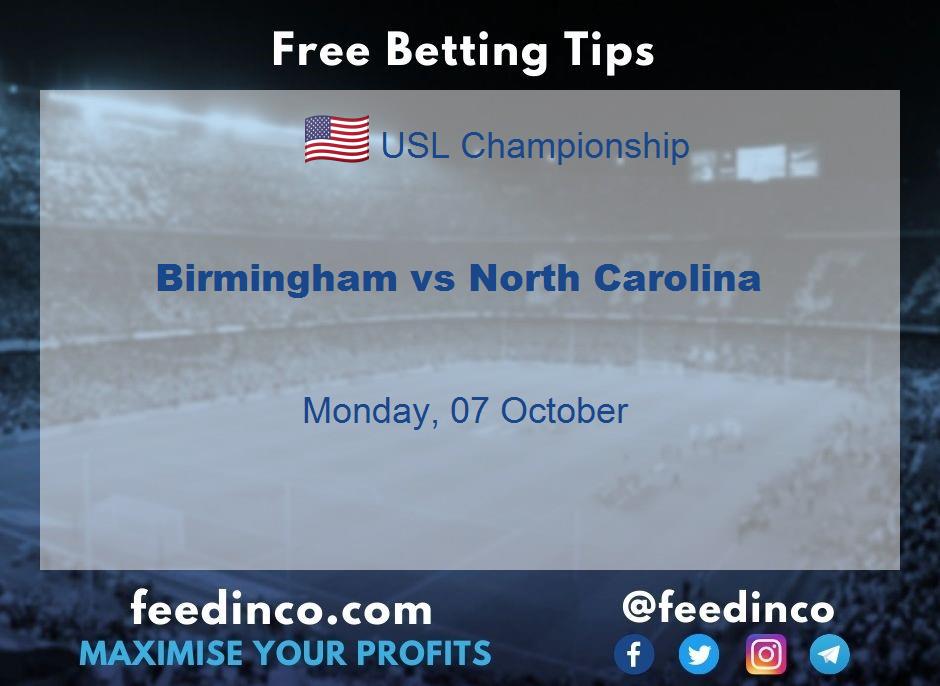 Birmingham vs North Carolina Prediction Birmingham vs North Carolina Prediction