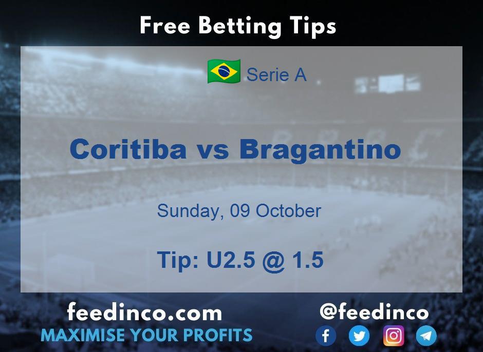 Coritiba vs Bragantino Prediction Coritiba vs Bragantino Prediction