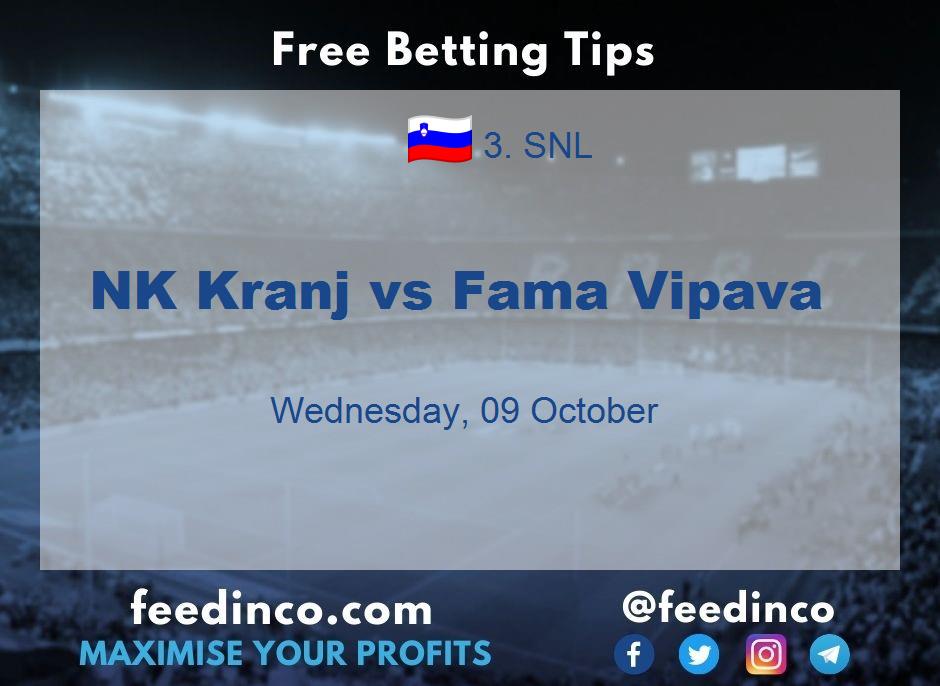 NK Kranj vs Fama Vipava Prediction