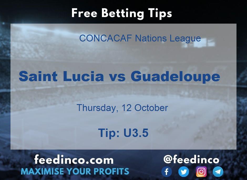 Saint Lucia vs Guadeloupe Prediction