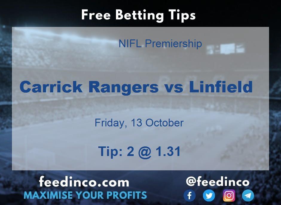 Carrick Rangers vs Linfield Prediction