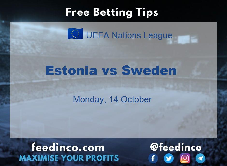 Estonia vs Sweden Prediction