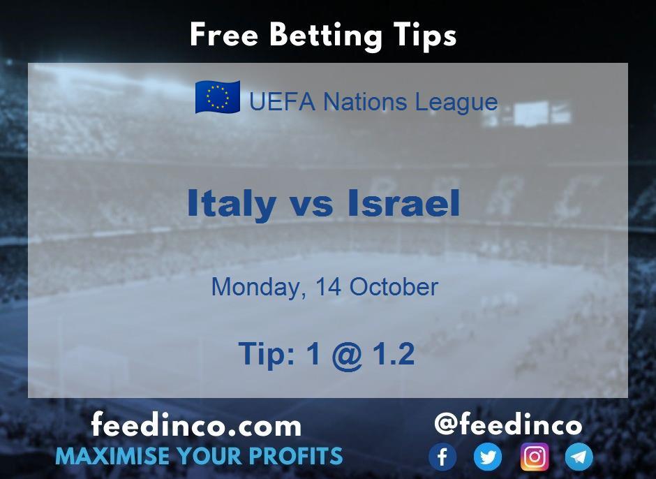 Italy vs Israel Prediction