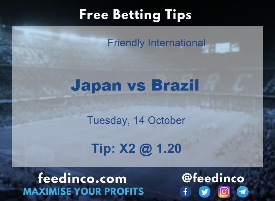 Japan vs Brazil Prediction Japan vs Brazil Prediction