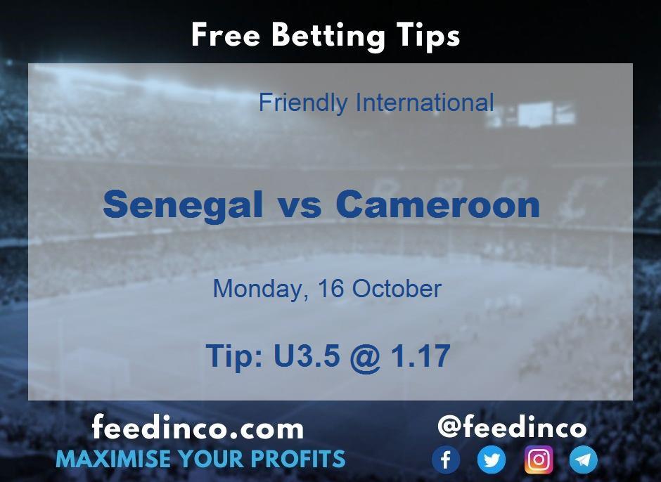 Senegal vs Cameroon Prediction
