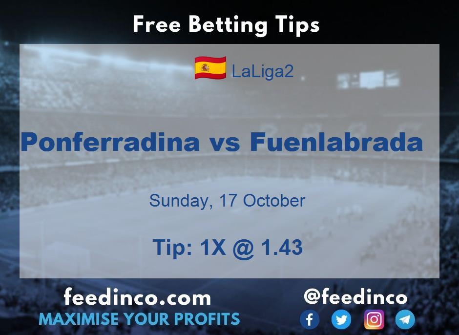 Ponferradina vs Fuenlabrada Prediction Ponferradina vs Fuenlabrada Prediction