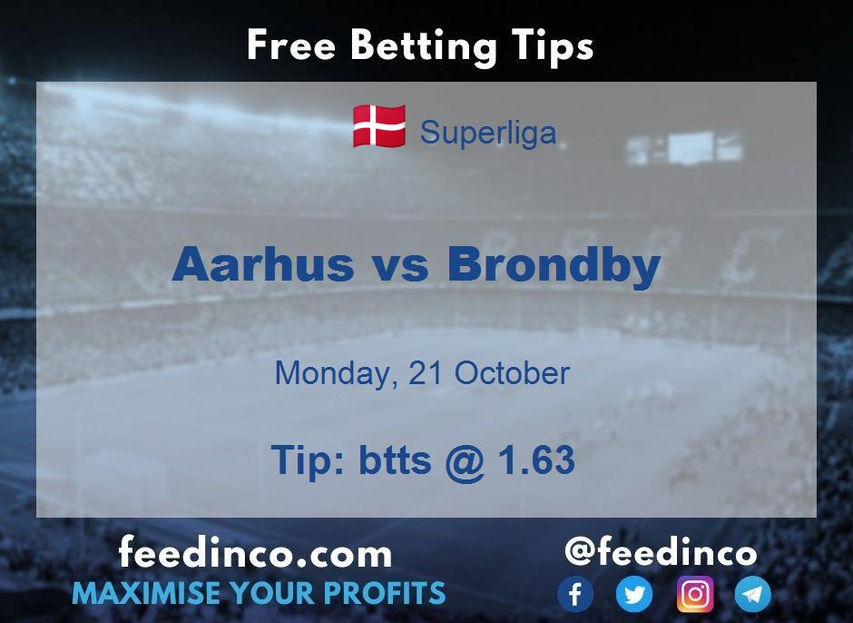 Aarhus vs Brondby Prediction